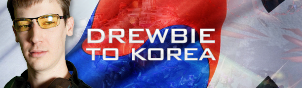 Drewbie собирается в Корею
